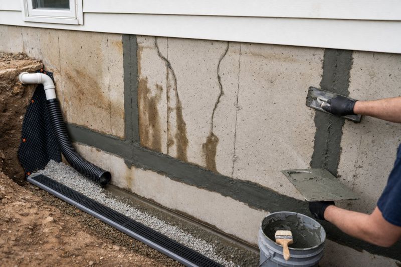 Basement Foundation Repair in Brighton, MI