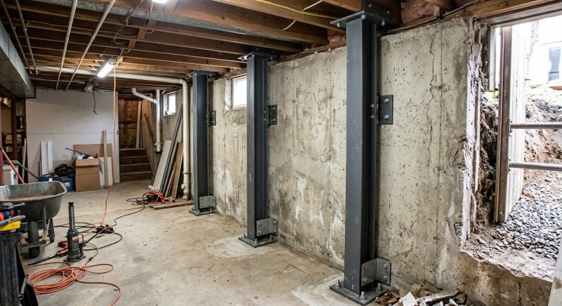 Basement Stabilization in Pinckney, MI