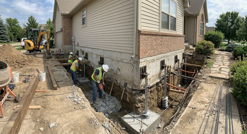 Basement Underpinning in Pinckney, MI