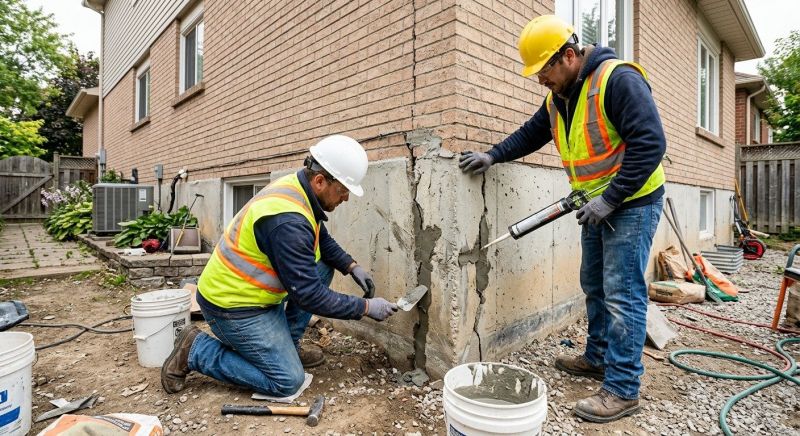 Building Foundation Repair in Gregory, MI