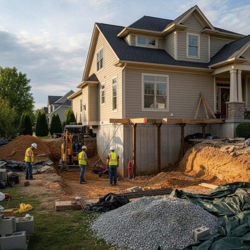 Building Foundation Repair in Milford, MI