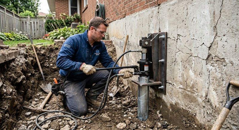Concrete Foundation Leveling in Hartland, MI