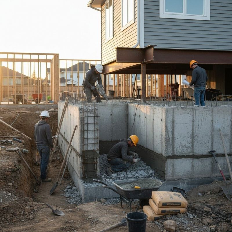 Concrete Foundation Repair in Saline, MI