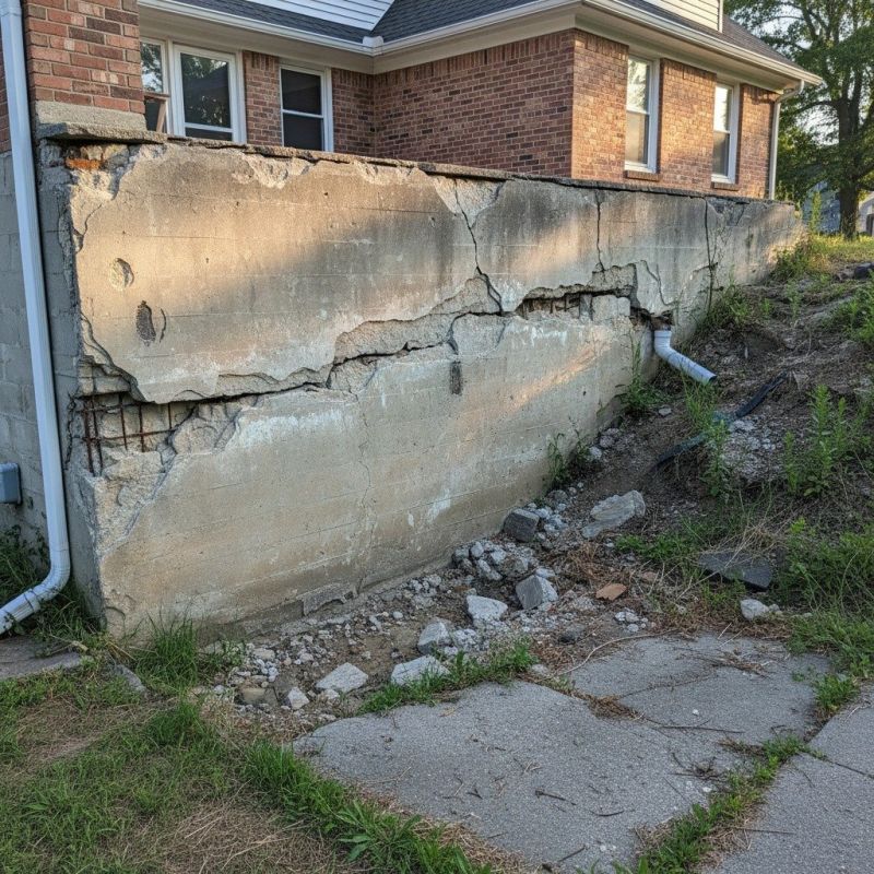 Cracked Foundation Repair in Fowlerville, MI