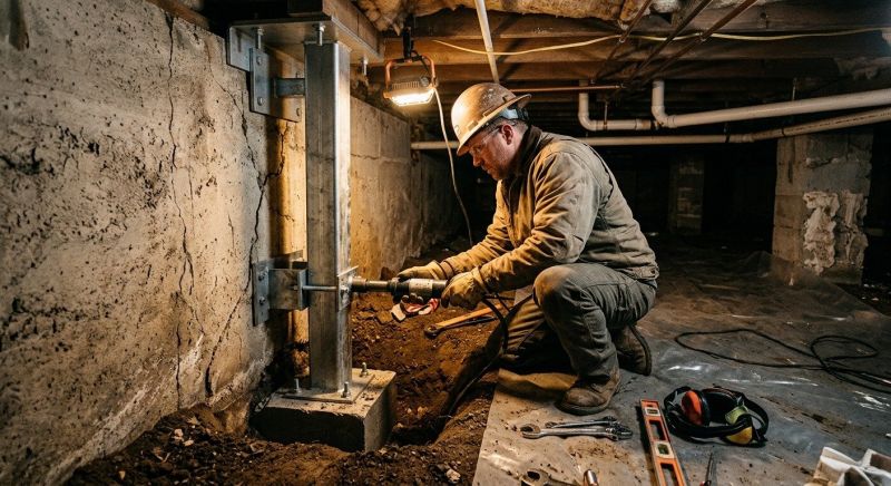 Crawlspace Foundation Repair in Ann Arbor, MI
