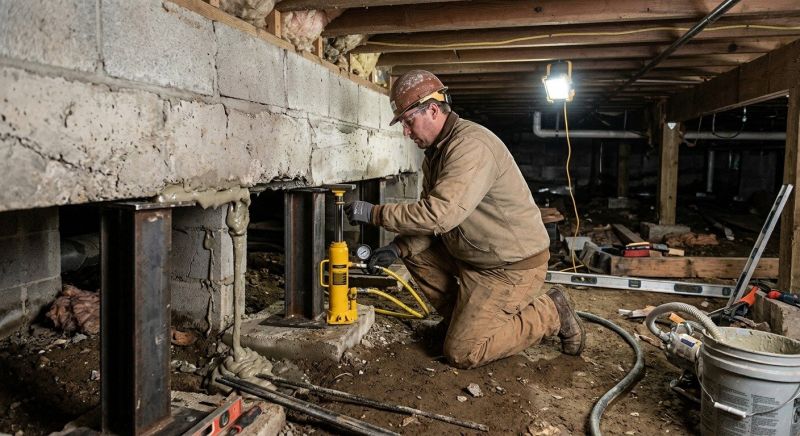 Crawlspace Foundation Repair in Gregory, MI
