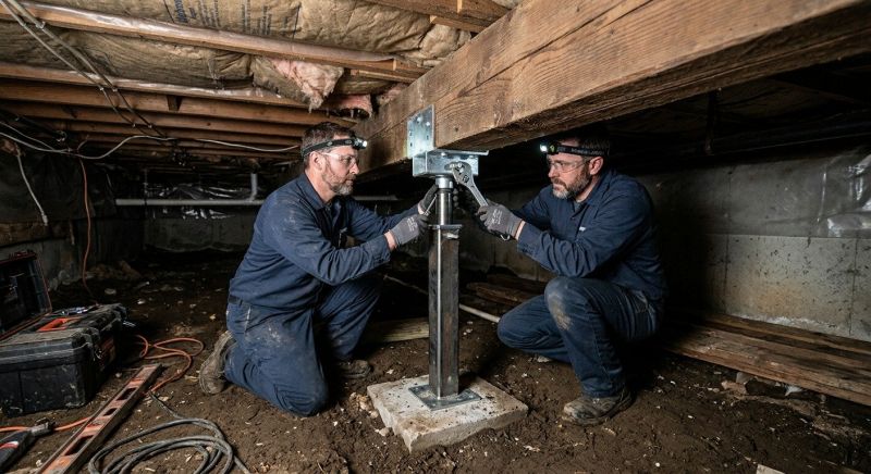 Crawlspace Foundation Repair in Hartland, MI