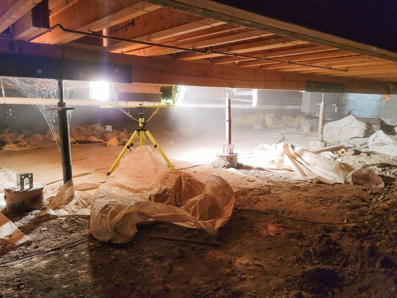 Crawlspace Foundation Repair in Pinckney, MI