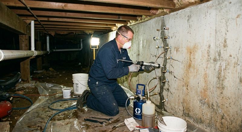 Crawlspace Foundation Repair in Saline, MI