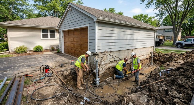 Emergency Foundation Repair in Pinckney, MI