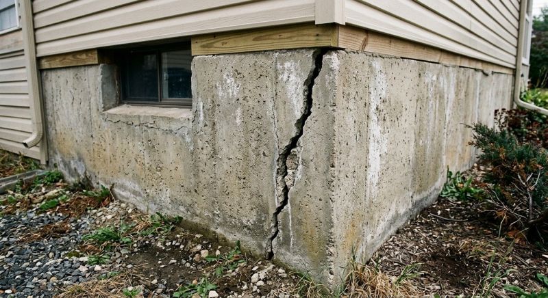 Foundation Crack Repair in Manchester, MI