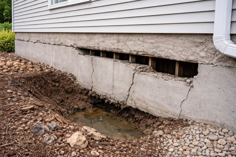 Foundation Damage Repair in Pinckney, MI