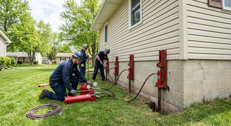 Foundation Jacking in Commerce Township, MI