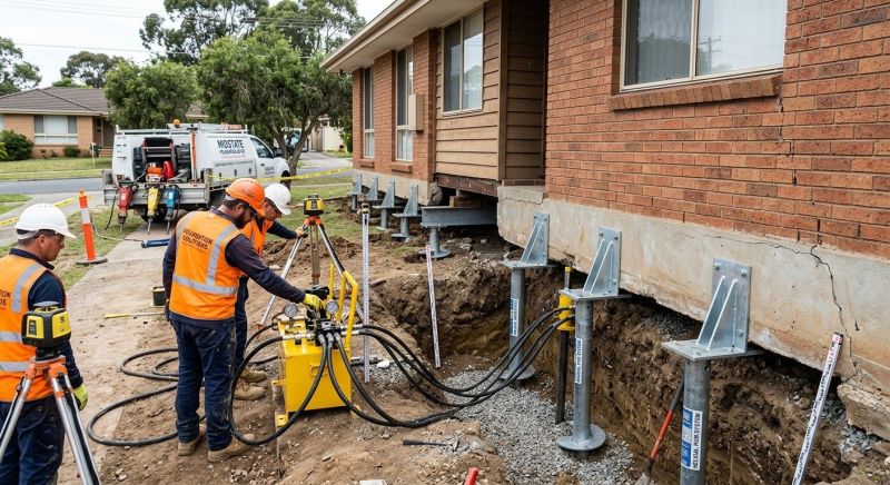 Foundation Jacking in Dexter, MI