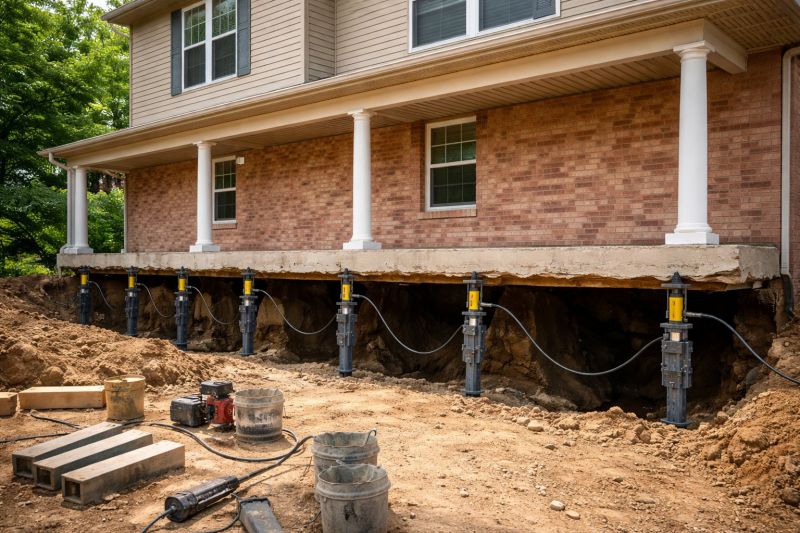 Foundation Jacking in Gregory, MI