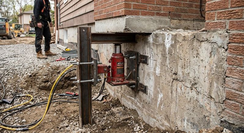 Foundation Jacking in Gregory, MI
