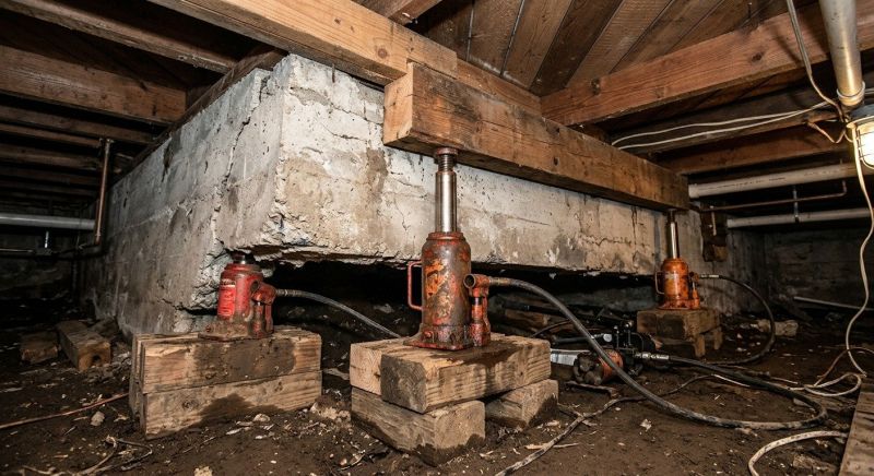 Foundation Jacking in Pinckney, MI