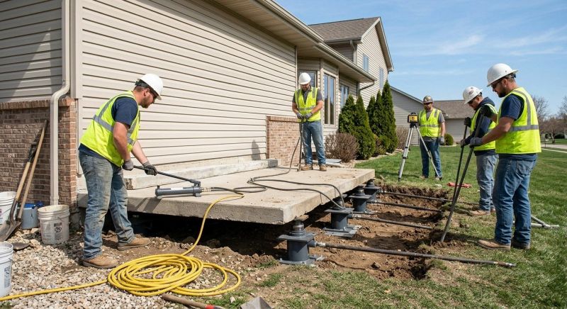 Foundation Lifting in South Lyon, MI