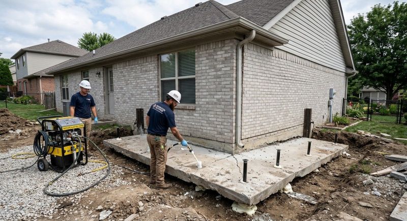 Foundation Lifting in Ypsilanti, MI