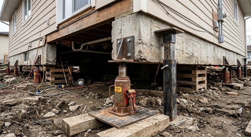 Foundation Raising in Fowlerville, MI