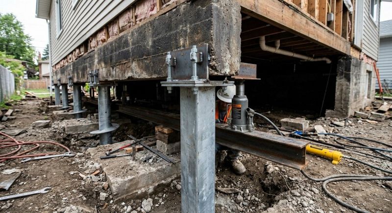 Foundation Raising in Northville, MI