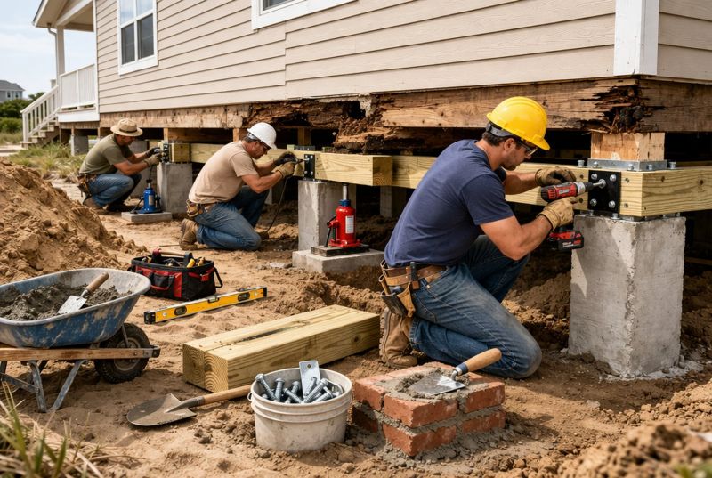 Foundation Raising in Saline, MI