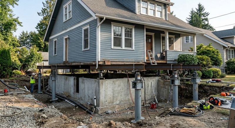 Foundation Raising in South Lyon, MI