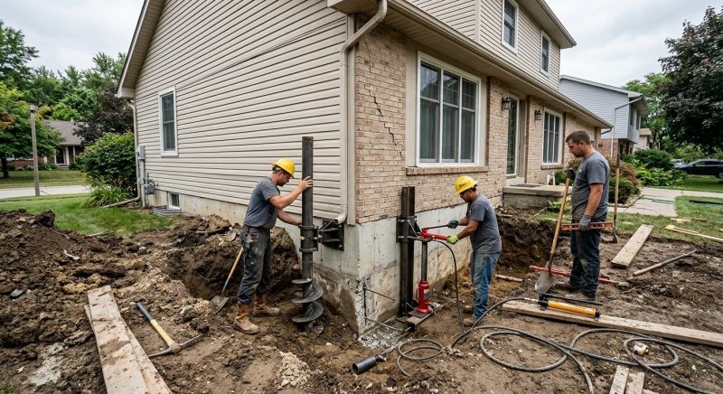 Foundation Repair in Brighton, MI