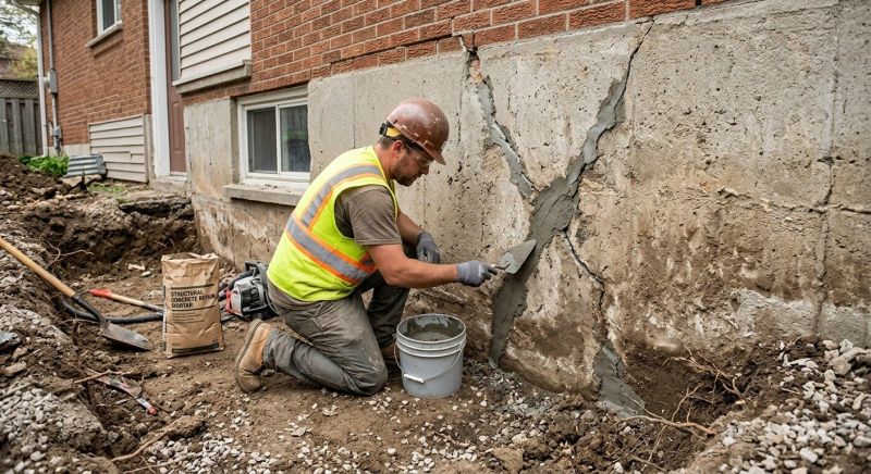 Foundation Repair in Brighton, MI