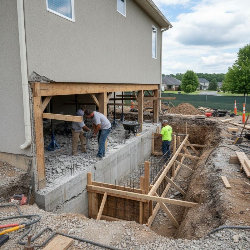 Foundation Repair in Commerce Township, MI