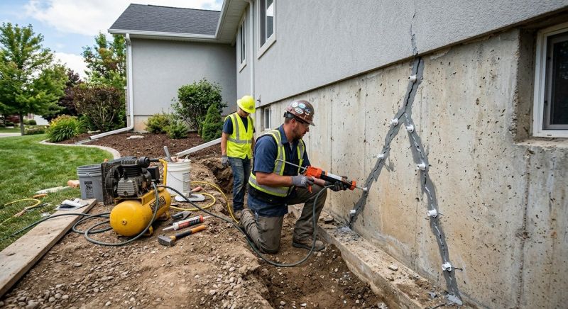 Foundation Repair in Commerce Township, MI