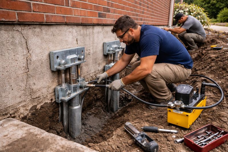 Foundation Repair in South Lyon, MI