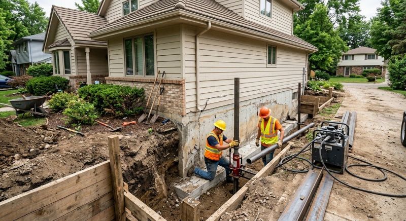 Foundation Repair in Walled Lake, MI