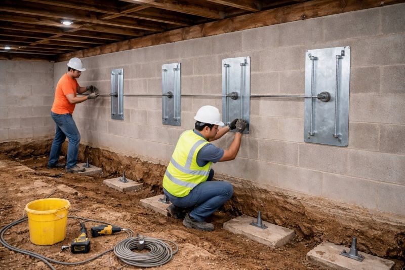 Foundation Stabilizing in Ann Arbor, MI