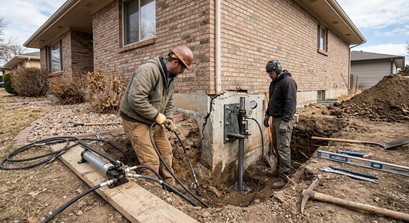 Foundation Stabilizing in Commerce Township, MI