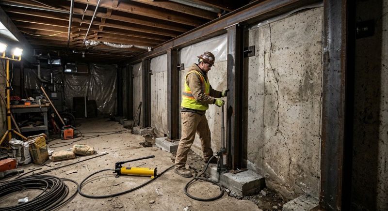 Foundation Stabilizing in Milford, MI
