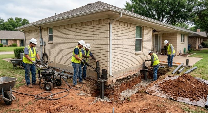 Foundation Stabilizing in Novi, MI
