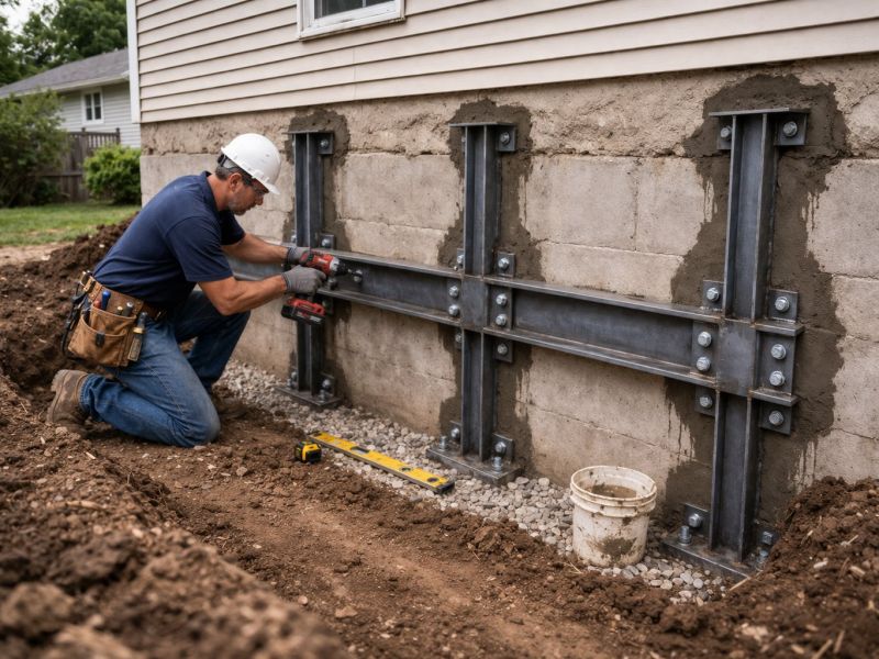 Foundation Strengthening in Pinckney, MI