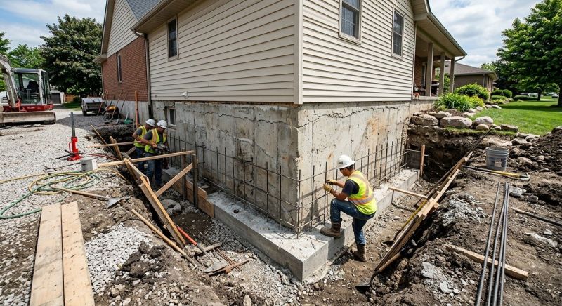 Foundation Strengthening in Pinckney, MI