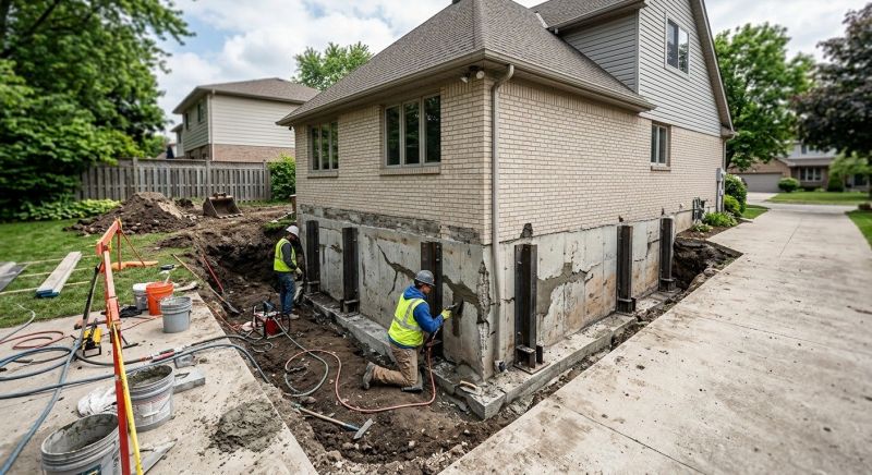 Foundation Structural Repair in Dexter, MI