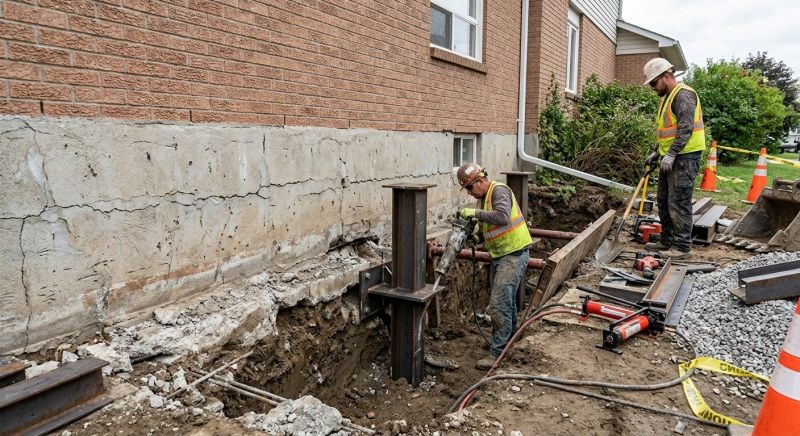 Foundation Structural Repair in Gregory, MI
