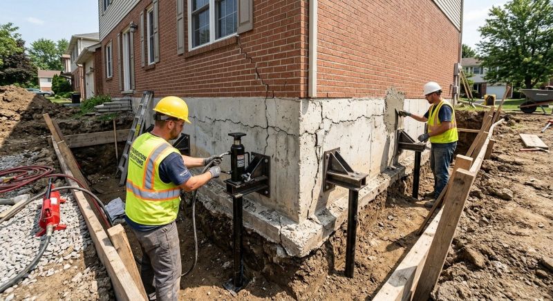 Foundation Structural Repair in Manchester, MI