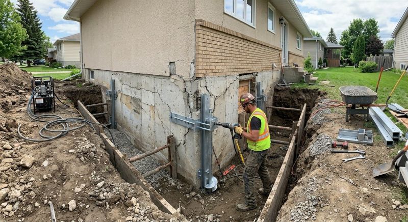 Foundation Structural Repair in Manchester, MI