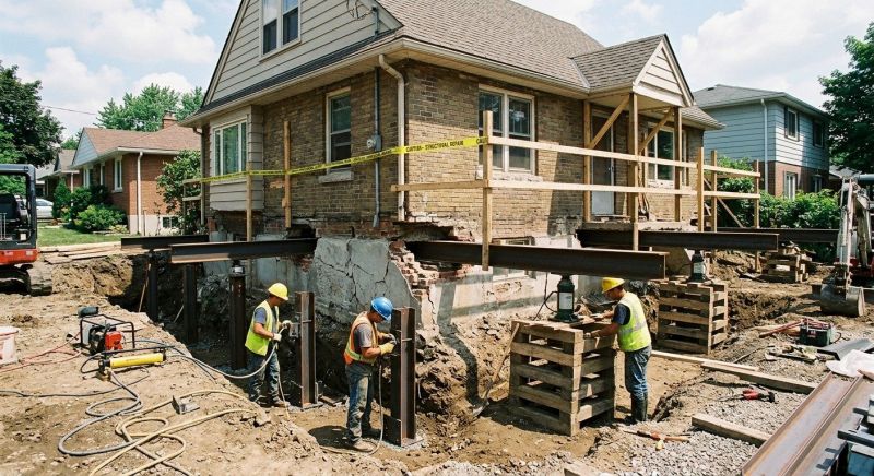 Foundation Structural Repair in Plymouth, MI