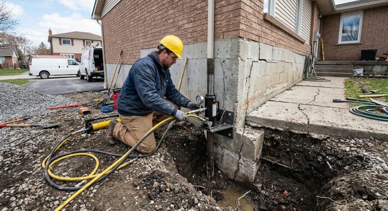 Foundation Structural Repair in Wixom, MI