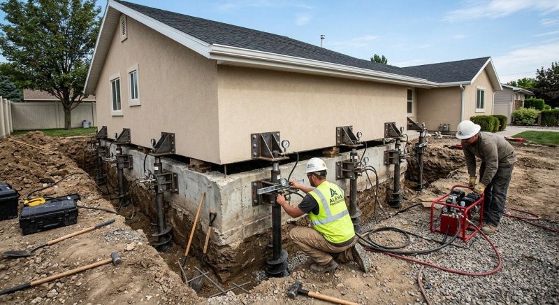 Home Foundation Leveling in Dexter, MI