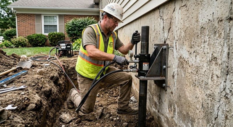 Home Foundation Leveling in Howell, MI