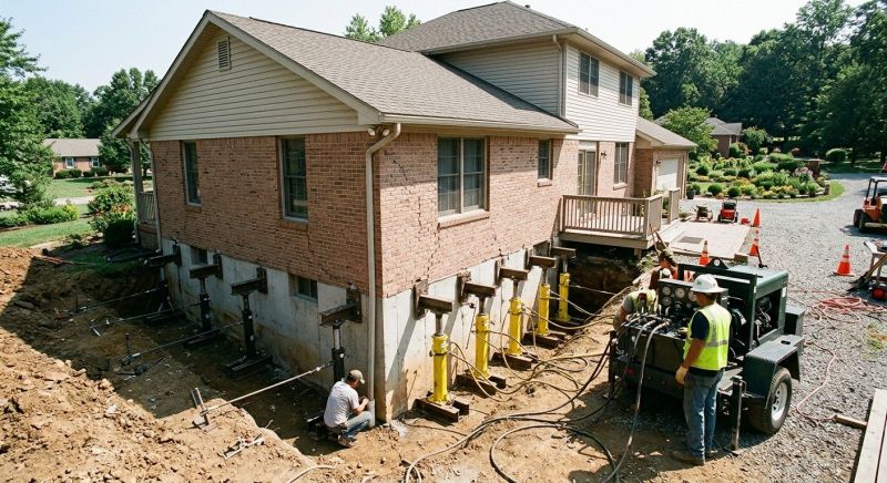 House Settling Repair in Pinckney, MI