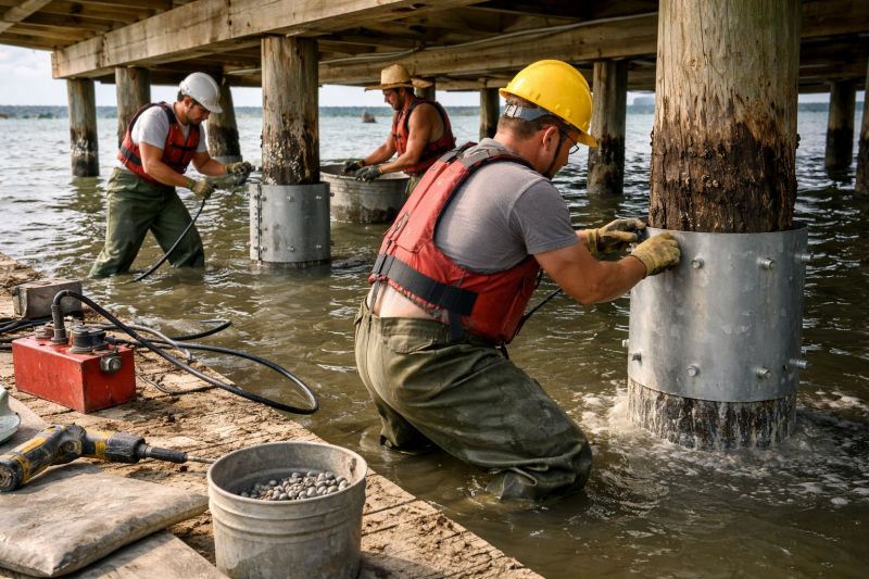 Piling Repair in Pinckney, MI