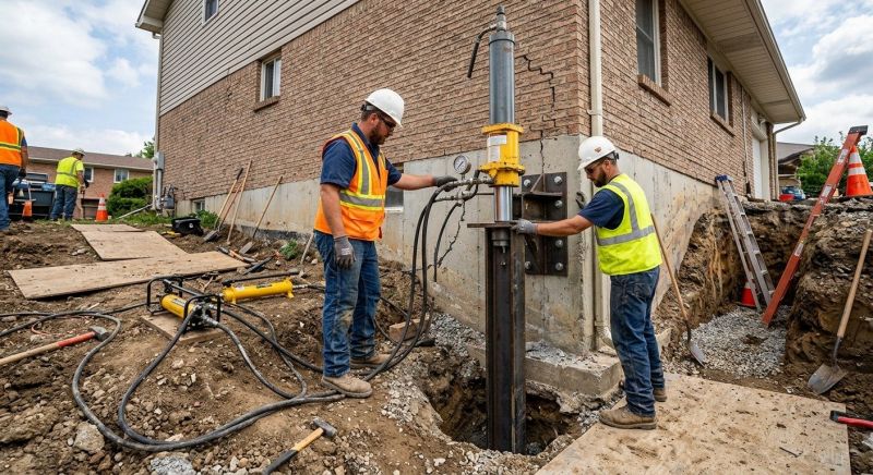 Settling Foundation Service in Gregory, MI